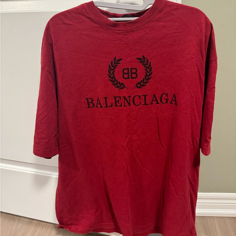 Balenciaga Vibrant Red Top